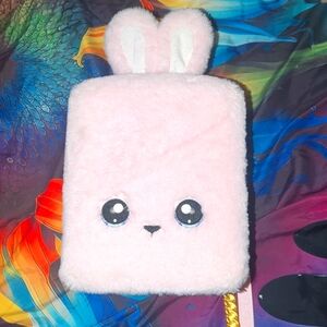 Na Na Bunny Rabbit Fuzzy Small Hard Backpack